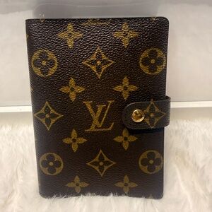 LOUIS VUITTON-SP1001 Agenda Cover Monogram Canvas
